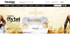Desktop Screenshot of blackballstore.com